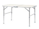 90 x 60 x 70cm Home Use Aluminum Alloy Folding Table White 44193343