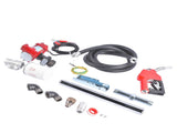 15GPM High Flow 12V Red Fuel Transfer Pump w/ Filters Hose Fit for Gasoline Diesel 04986496