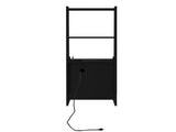 Nightstand with Charging Station, Smart Nightstand with Night Light, Modern Night Stand with 36008625