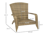 Outdoor Rattan Fire Pit Chairs 15710942