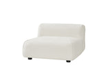 Modern Curved Upholstered Accent Chair Curved Plush Design for Living Room & Bedroom N767P399471B
