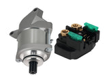 Starter Motor & Relay fit for Yamaha WR450F 2003-2006 5HH-81940-00-00 12V CW PMDD 74500489