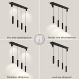 Angelina 6 - Light Matte Black Kitchen Island Pendant T3177P283998