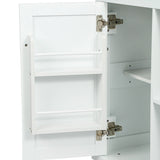 Kitchen Cart with Rubber wood Drop-Leaf Countertop ,Cabinet door internal storage racks,Kitchen 57726272