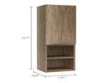 Kingston Rectangle 2-Shelf Medicine Cabinet Light Oak B06280274
