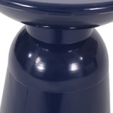 Metal S/2 end table 73614.00NBLU