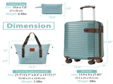 Luggage Sets 3 Piece Carry on Luggage 22x14x9 Airline Approved, Lightweight Hardshell ABS Suitcases 34590552