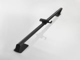 Stainless Steel Shower Set with Lengthened Shower Sliding Bar for Bathroom Black 87429542