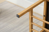 End of Bed Bench with Shelf, Teddy fabric Upholstered Storage Shoe Bench, Modern Bedroom Bench with W2725P237654