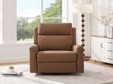 Modern Manual Recliner Swivel Rocking Recliner Massage Recliner Chair with 8-Point Massage with N763P399629D