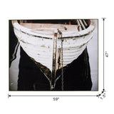 59" x 47" Large Black and White Rectangular Wall Art with Frame, Wall Decor for Living Room Bedrrom W2078130311
