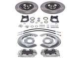 Power Complete Front Disc Brake Conversion Kit V-8 4 Piston Replacement for 1964 1965 1966 1967 Ford 34090938