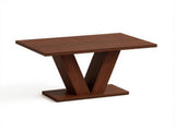 47.2" Modern Rectangular Dining Table for 4 People, Kitchen Table for Dining Room & Living 99549675