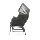 Palos Outdoor Wicker Glider Chair - Dark Gray N775P191232G