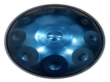 10 Notes Blue Solid Color Handpan Drum Steel Percussion Instrument 20045397