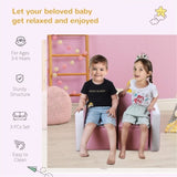 Kids 2-in-1 Sofa Sets-Pink 58179062