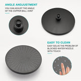 Shower Head with Handheld Shower System with 8" Rainfall Shower Head Shower System Dual Shower Combo W121991682