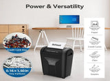 8-Sheet Paper Shredder for Home, Quiet Cross Cut Shredders, P-4 Ultra Security, 4 Gal Bin, Shred 59244241