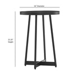 Ranlo Modern Round Accent Table B050P364435