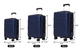 luggage sets 3 piece,carry-on luggage with wheels,check in luggage,28/24/20 inch luggage,tsa W2880P208418