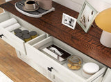 Farmhouse Double Tilt Out Trash Cabinet for 20 Gallon Trash Cans, Free Standing Recycling Cabinet 08872441