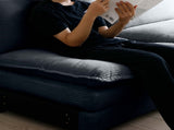 Ottoman Footstool in Corduroy Fabric, Can be Used with 2 Seater Sofas, 3 Seater Sofas and 4 Seater W714P185486