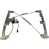 Replacement Window Regulator with Front Left Driver Side for Ford F-150 04-08 Black 50336891