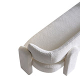75.59" Wide Boucle Upholstery Modern Sofa for Living Room Beige W579125477