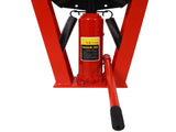 12 Ton Pipe Bender Manual Hydraulic, Piping Bending Exhaust Tube Fabric with 6 Dies, Adjustable 56059196