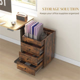 Bathroom Storage Cabinet-Brown 37124254