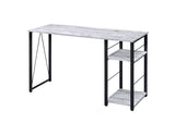 Vadna Antique White & Black Finish Writing Desk B2726P278581