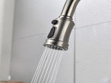 Single Handle High Arc Pull Out Kitchen Faucet,Single Level Stainless Steel Kitchen Sink Faucets 17336740