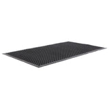 ZNTS Bar Kitchen Industrial Multi-functional Anti-fatigue Drainage Rubber Non-slip Hexagonal Mat 150*90cm 56392233