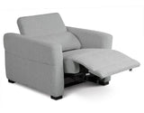 Isla - Dual Power Recliner - Dark Gray B081P157424