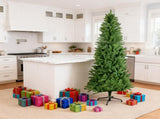 6ft artificial Christmas tree, 754 branches, 72 inches high, flame retardant PVC, Green 41271057