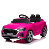 ZNTS 12V Kids Ride On Electric Car w/Parents Remote Control,Licensed Audi SQ8 for Kids,Dual W1578P213379