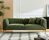 ZNTS WKS2G Green sofa can be placed in the studio, living room, attic multiple scenes, style modern W2085128062