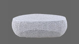 T3601-50 Oval Coffee Table White B009140733