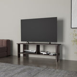 Cope TV Stand with Open Storage, TV Capacity 65", Stained Walnut B128P287513