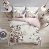 Full/Queen 3 Piece Cotton Printed Duvet Cover Set B03597338