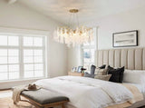 8-Light Chandelier Grape Crystal Ceiling Lamp, 8-Lights Modern Farmhouse Ceiling Ceiling Hanging W5008P466526