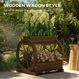 Wooden Planter Box, 3-Tier Raised Garden Bed 73464393