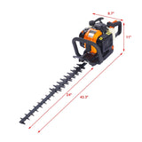 26cc 2 cycle gas powered hedge trimmer , double sided blade 24",recoil gasoline trim blade W46540406
