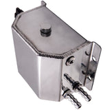 Universal 1L Aluminum Car Engine Oil Catch Can Reservoir Tank 1000ml Silver New 52147998