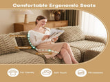 82" Modern Modular Sectional Sofa for Living Room,Flannelette Fabric,highly textured,Oversized W714P377075