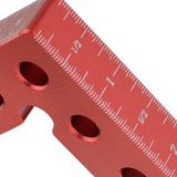 Get Precise Woodworking Results with 6pc Set of 14cm 90 Degree Angles Positioning Squares & Clamps 08803935