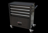 ZNTS 4 Drawers Tool Cabinet with Tool Sets-BLACK W110258796