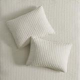 3 Piece Quilt Set Cream King/Cal King B035129046