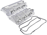 Pair Front Rear Aluminum Engine Valve Cover Replacement for Honda Accord 2008-2012, Odyssey 16444840