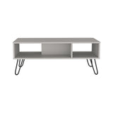 Vassel Coffee Table, Hairpin Legs, Two Shelves B200P235842